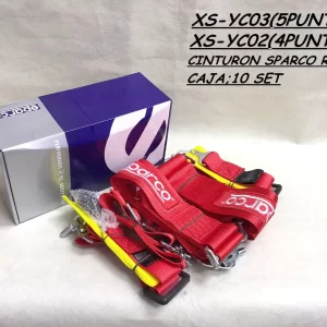 Cinturón 4 Puntas Sparco Rojo - Valencia Shop | Performance Tuning - Repuestos a pedido | Coquimbo - La Serena | Envíos a Todo Chile