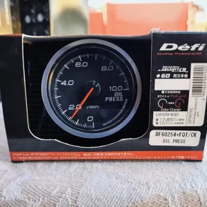 Reloj Presión Aceite Defi - Valencia Shop | Performance Tuning - Repuestos a pedido | Coquimbo - La Serena | Envíos a Todo Chile