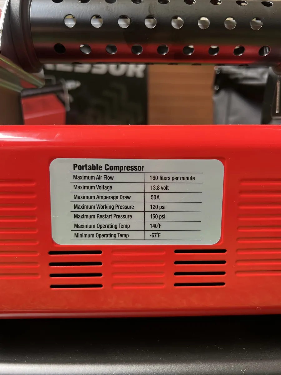 Compresor 160 LPM Heavy Duty - Valencia Shop | Accesorios Overland/4x4 - Repuestos a pedido | Coquimbo - La Serena | Envíos a Todo Chile