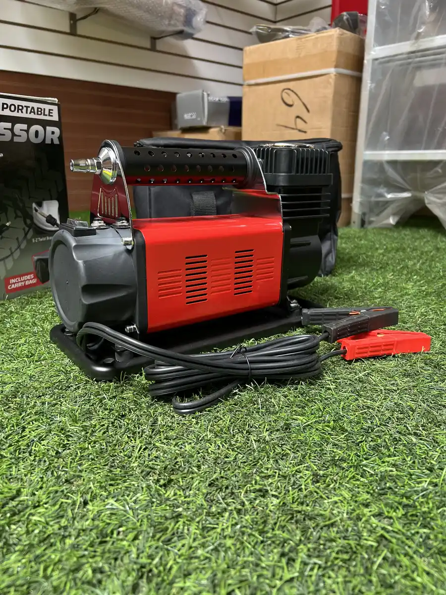 Compresor 160 LPM Heavy Duty - Vista 2 - Valencia Shop | Accesorios Overland/4x4 - Repuestos a pedido | Coquimbo - La Serena | Envíos a Todo Chile