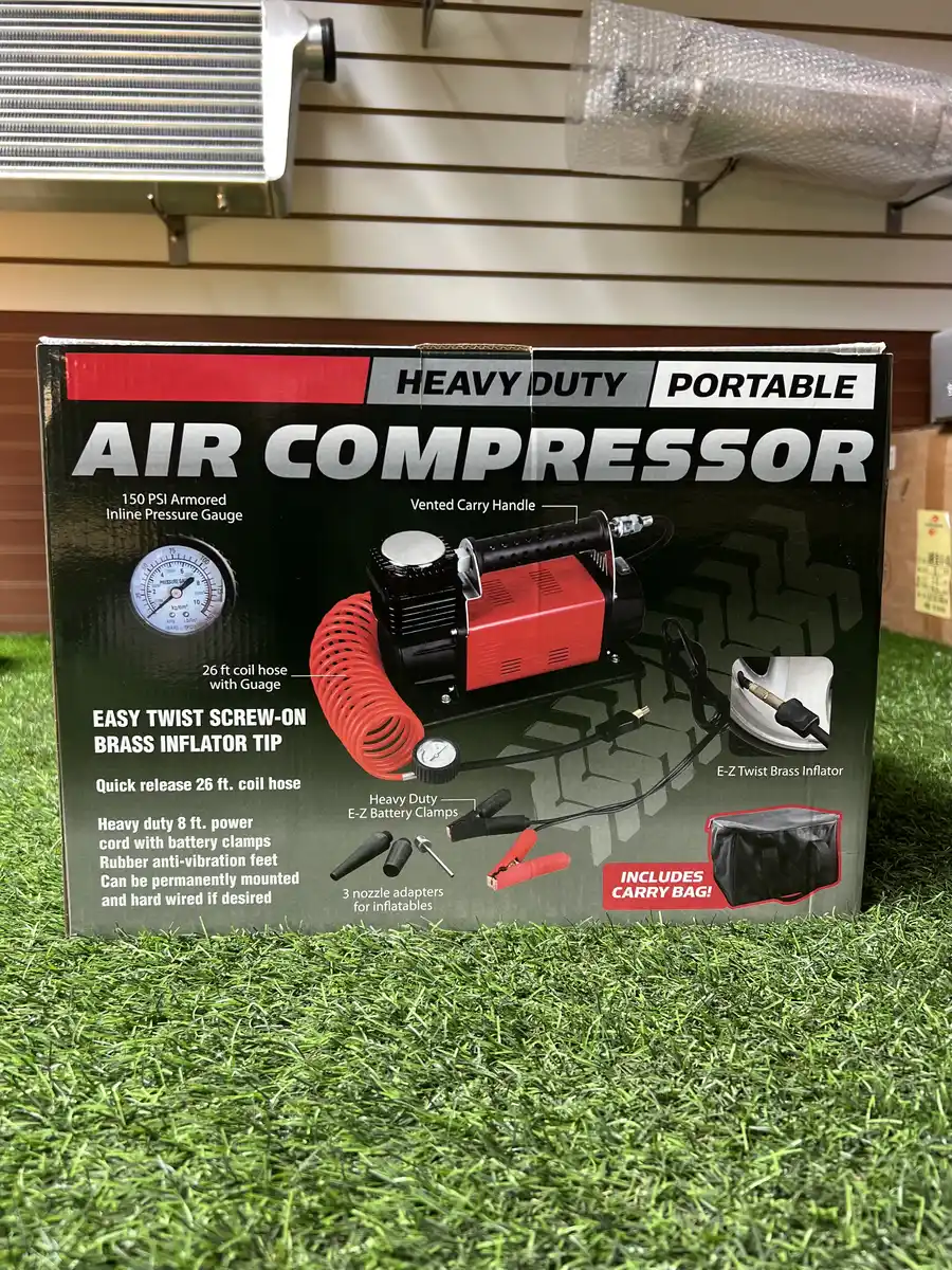 Compresor 160 LPM Heavy Duty - Vista 4 - Valencia Shop | Accesorios Overland/4x4 - Repuestos a pedido | Coquimbo - La Serena | Envíos a Todo Chile